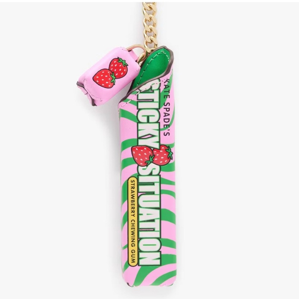 Kate Spade Bubble Gum Bag Charm
